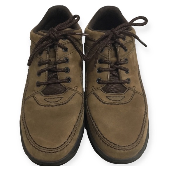 Rockport womens brown leather comfort walking shoes / Like New! - Picture 2 of 15